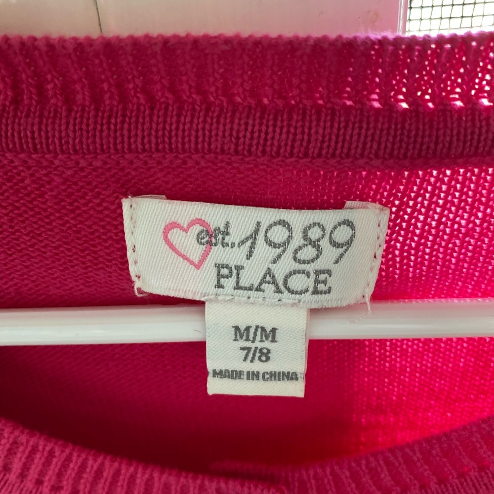 Pink sequiny cardigan